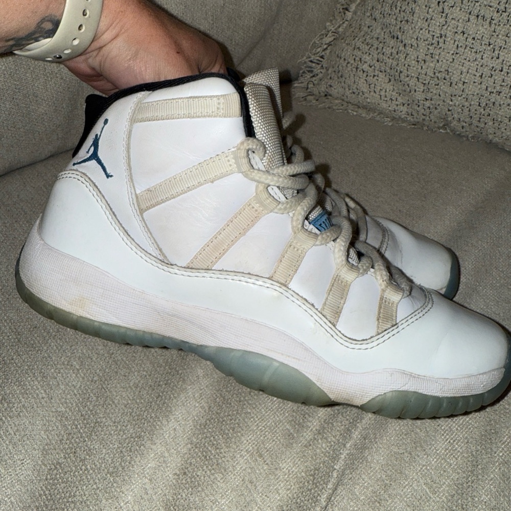 Youth Size 6.5 - Jordan 11 Retro High Legend Blue